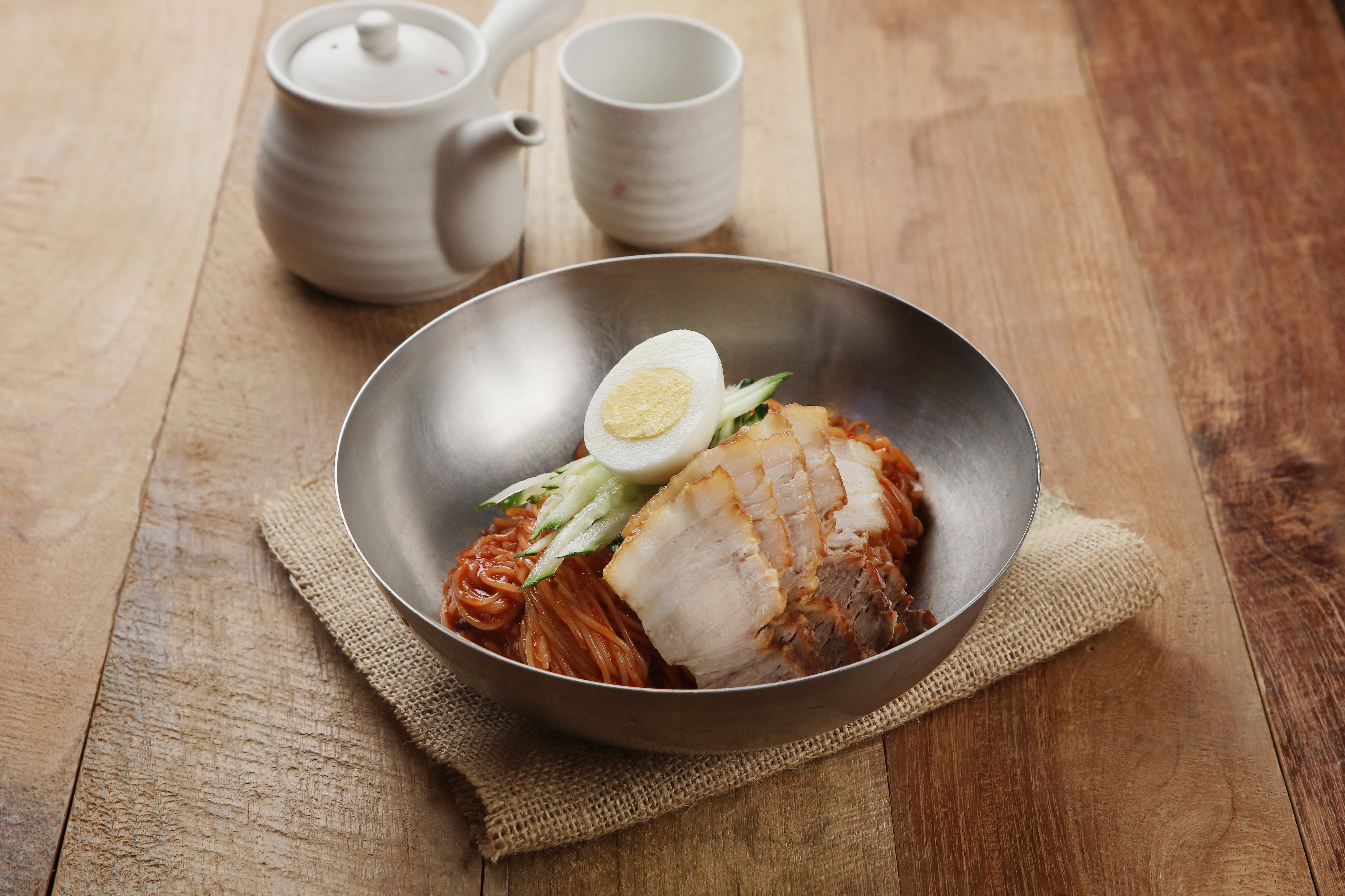 수육비빔밀면