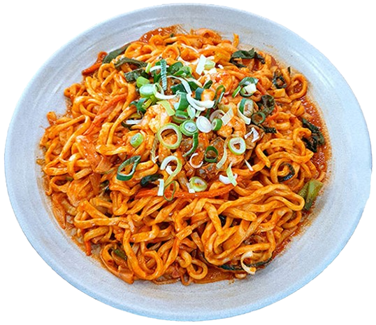 볶음칼국수