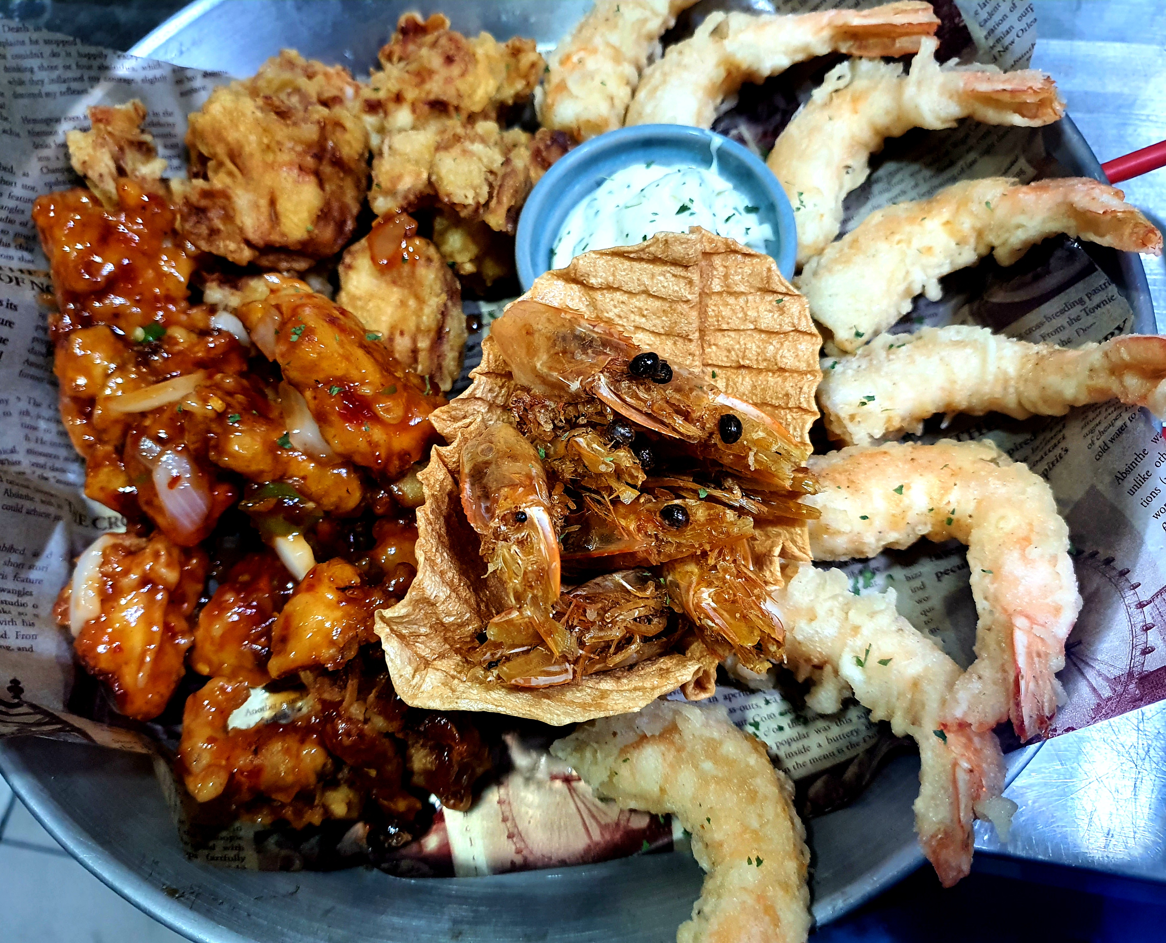 새우 치킨