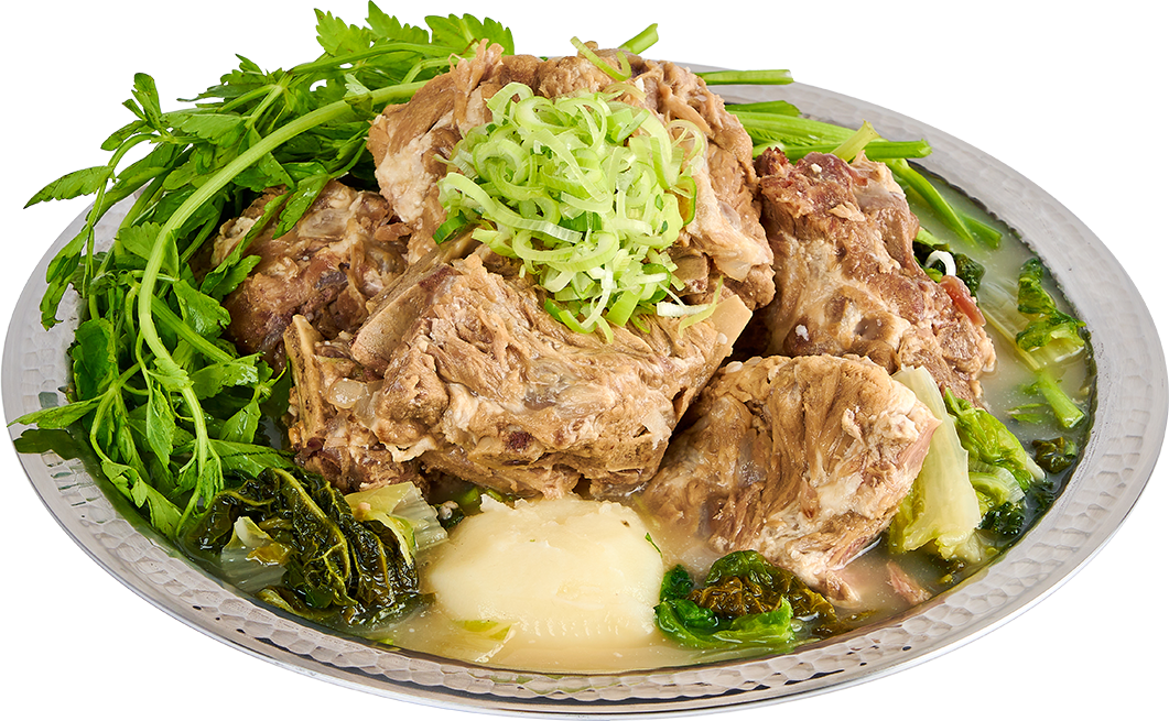 맑은 미나리감자탕 (소)