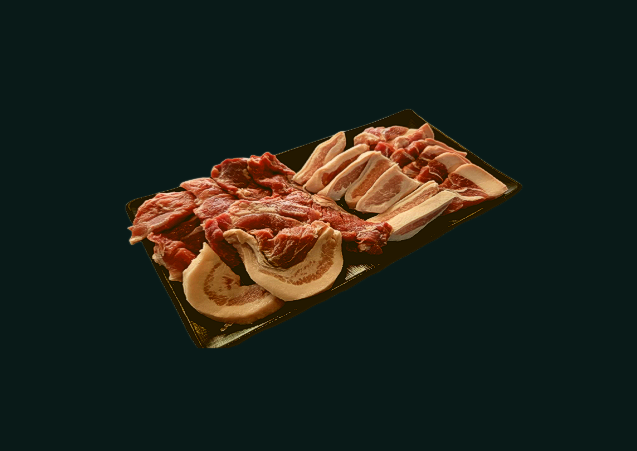 특수부위 흑돈 한마리