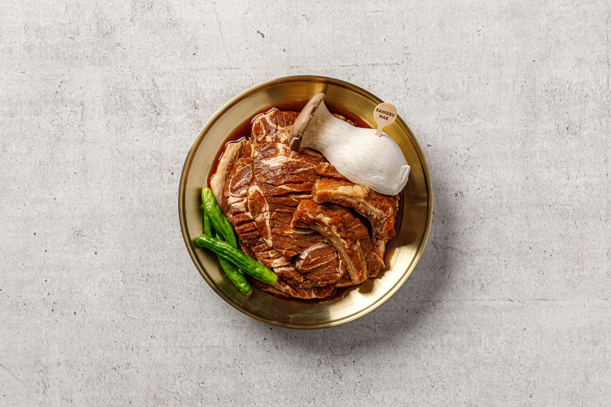 양념꿀갈비(200g)