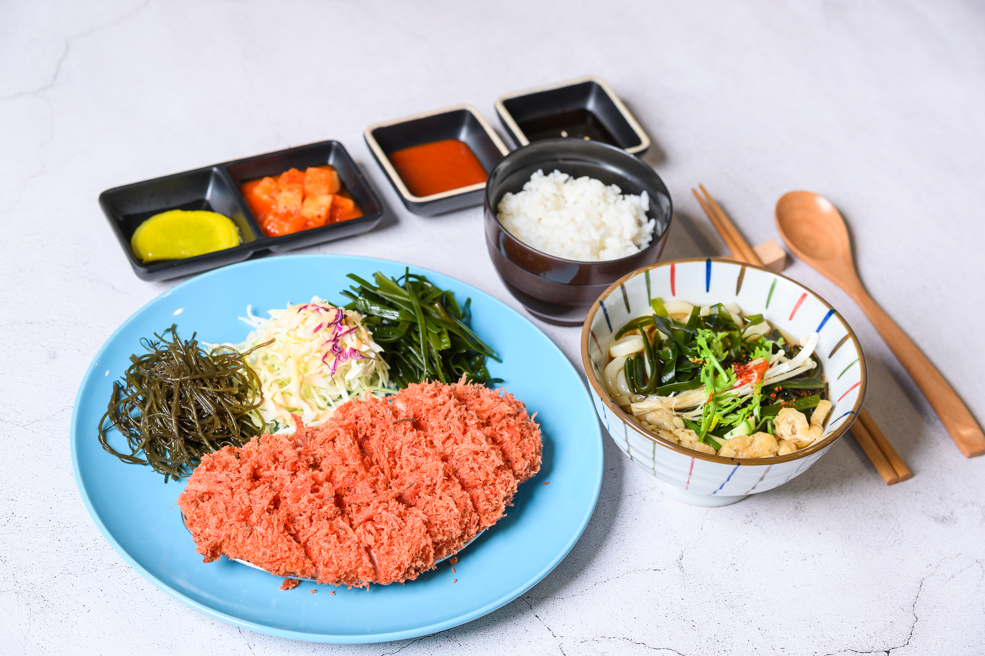 등심 우동 돈까스