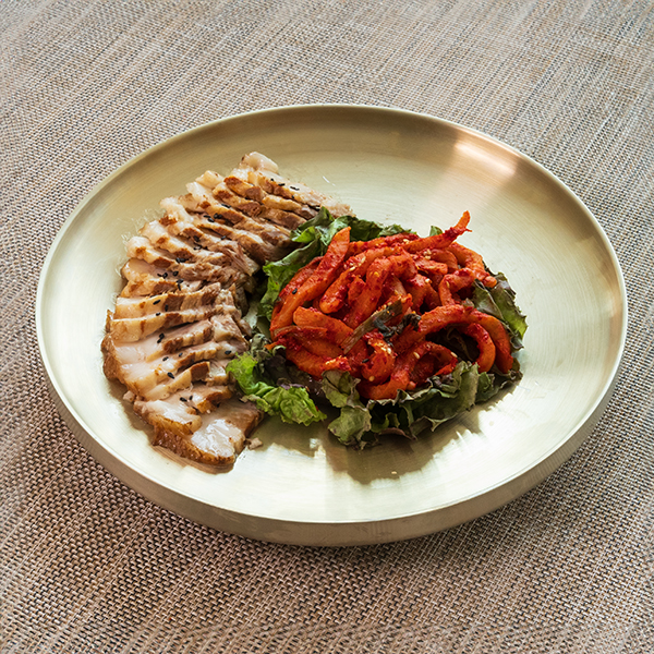 통삼겹 수육