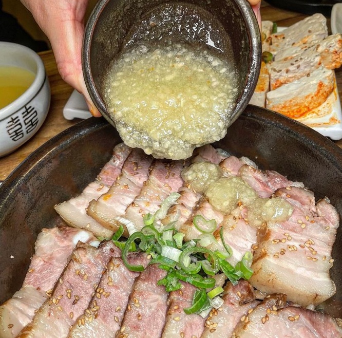 마늘보쌈 (소)