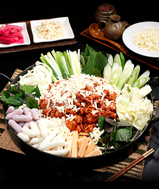 치즈듬뿍 닭갈비