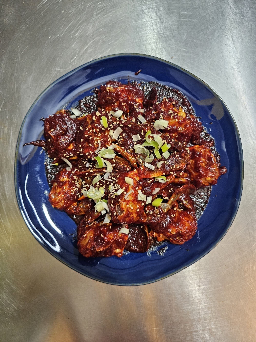 연평도 양념게장반접시
