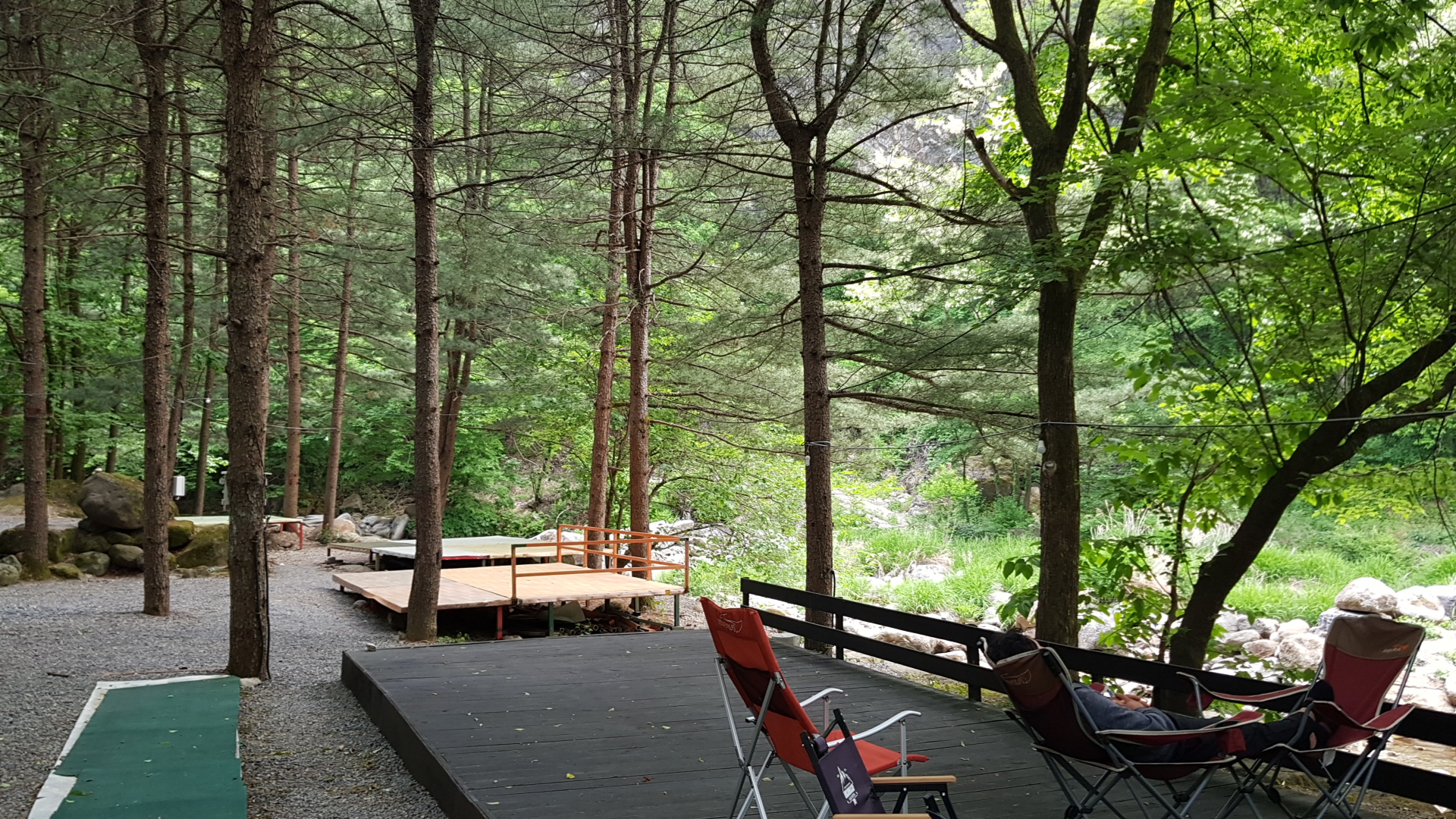 단양천동계곡캠핑장 그린농원 이미지