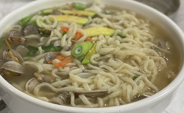 바지락칼국수