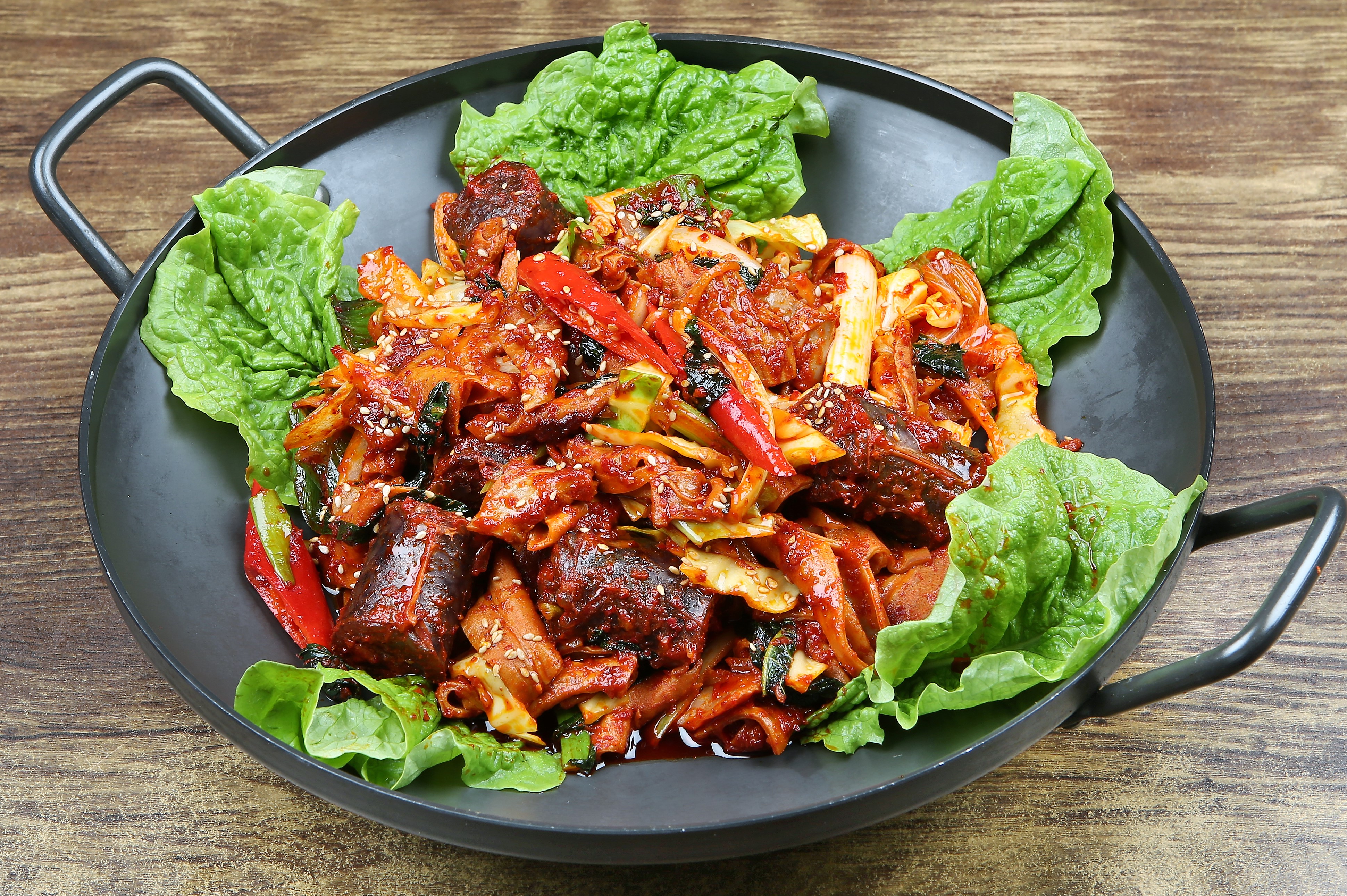 곱창순대볶음