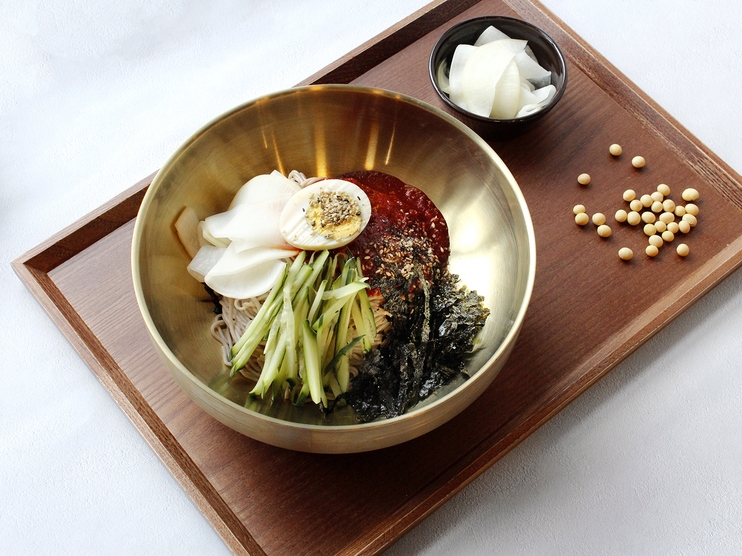100%메밀 비빔메밀국수