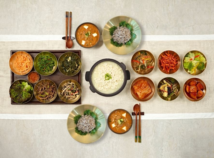사월에보리밥한상