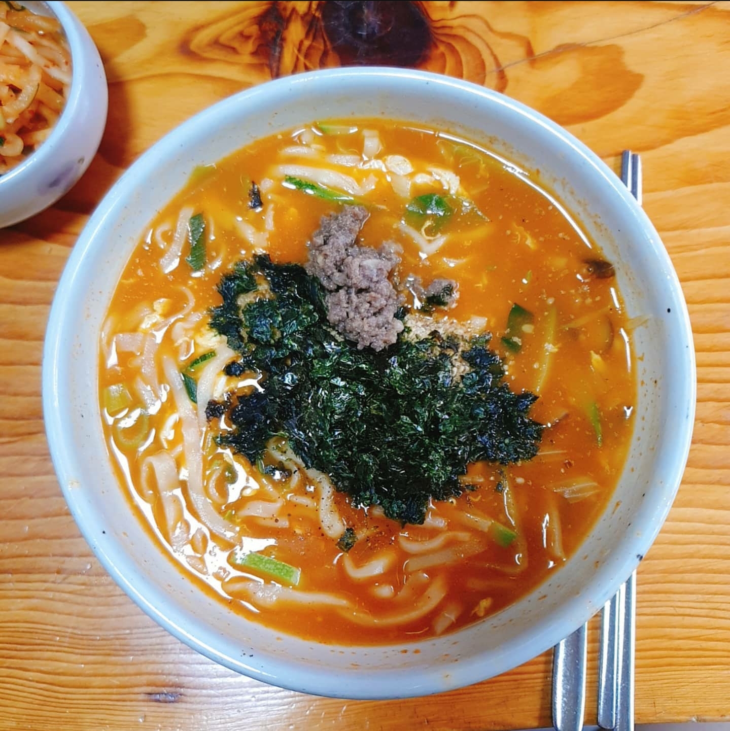 장칼국수
