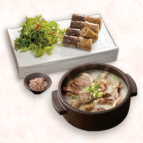 순댓국 정식