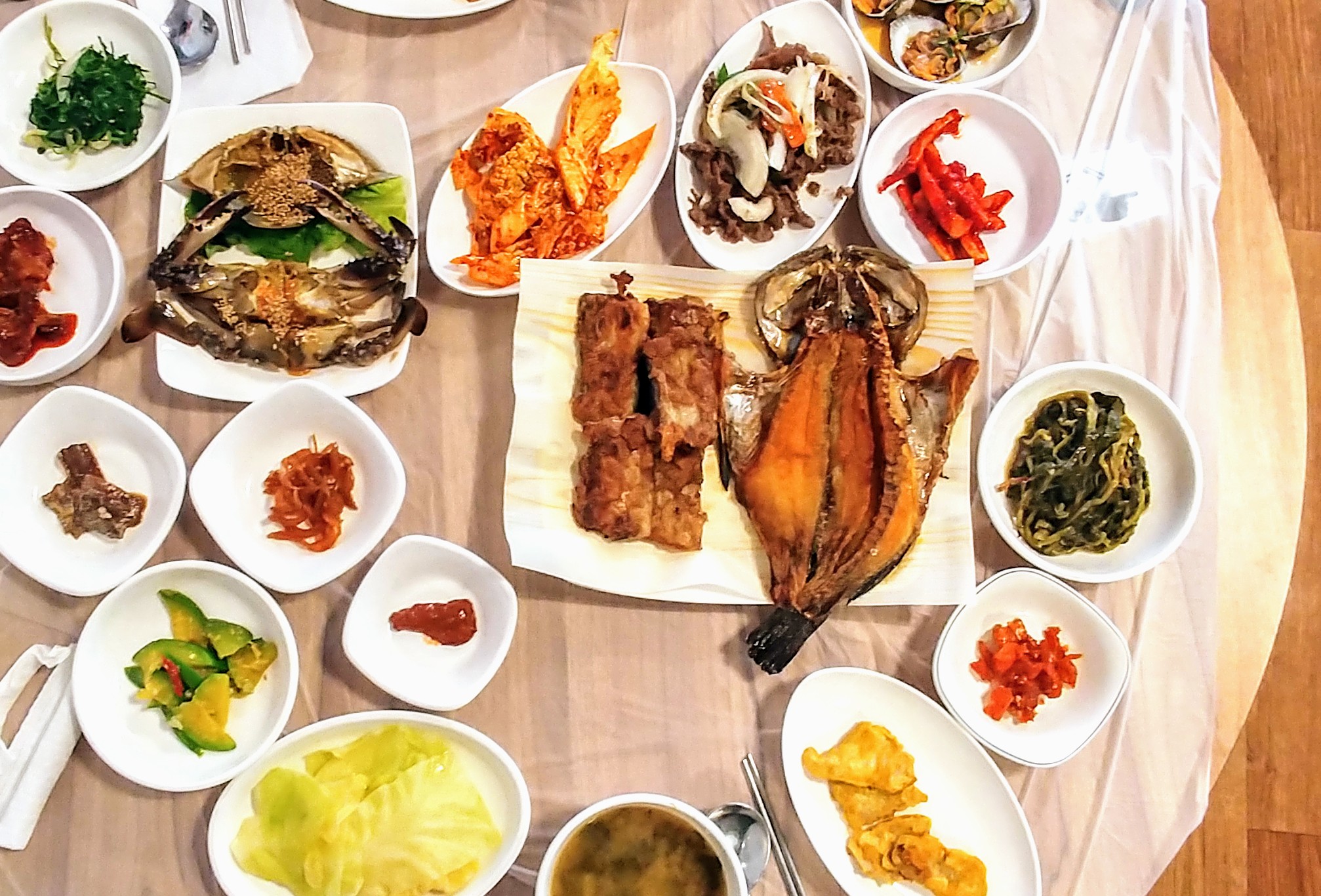 어촌정식(생선1암게장1)