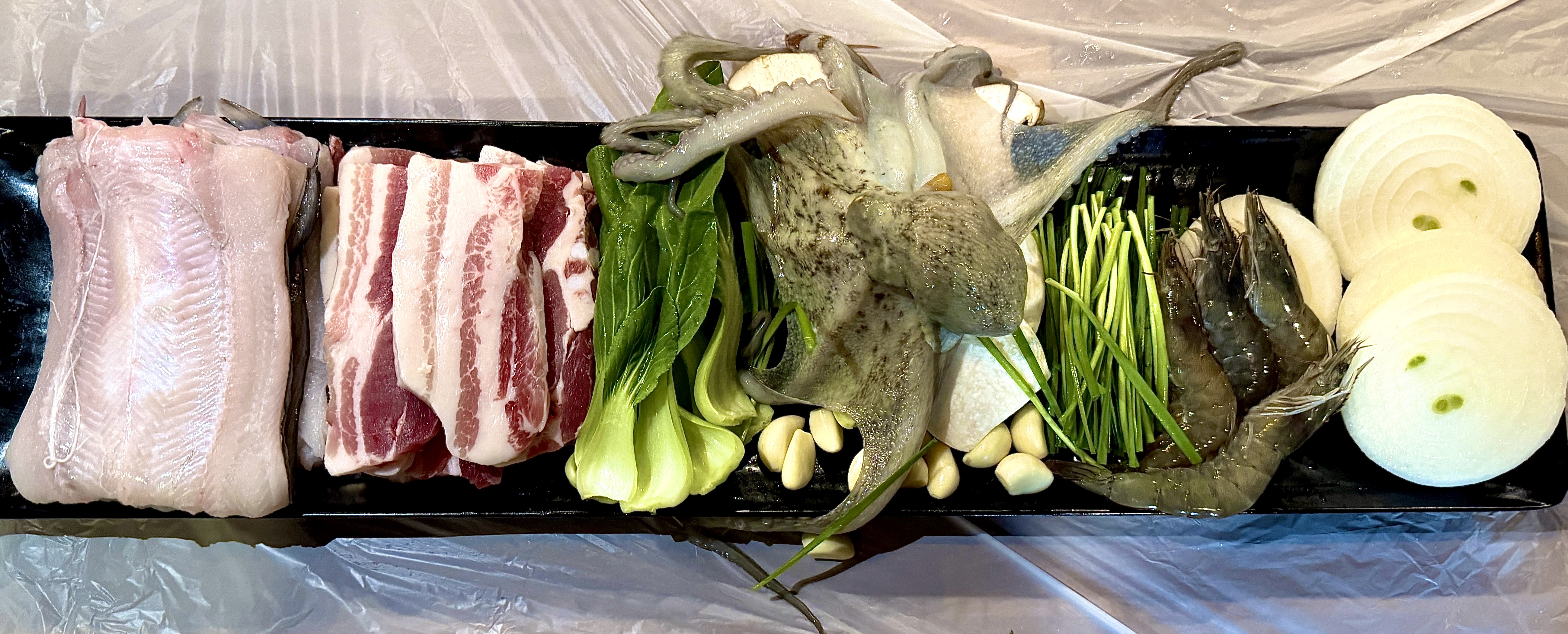 장어 해물 삼합 - 큰집