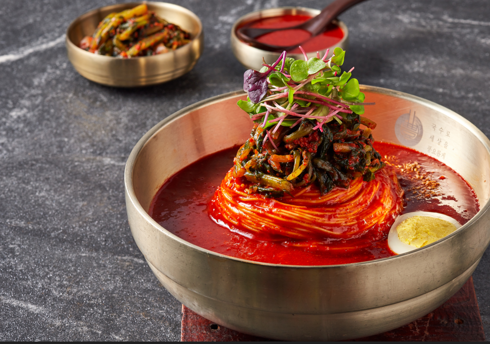 열무비빔국수