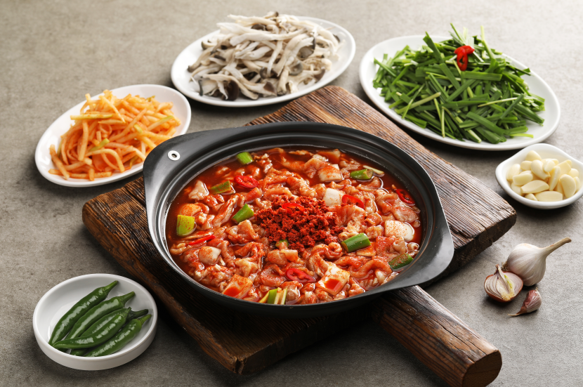 매운불고기백반