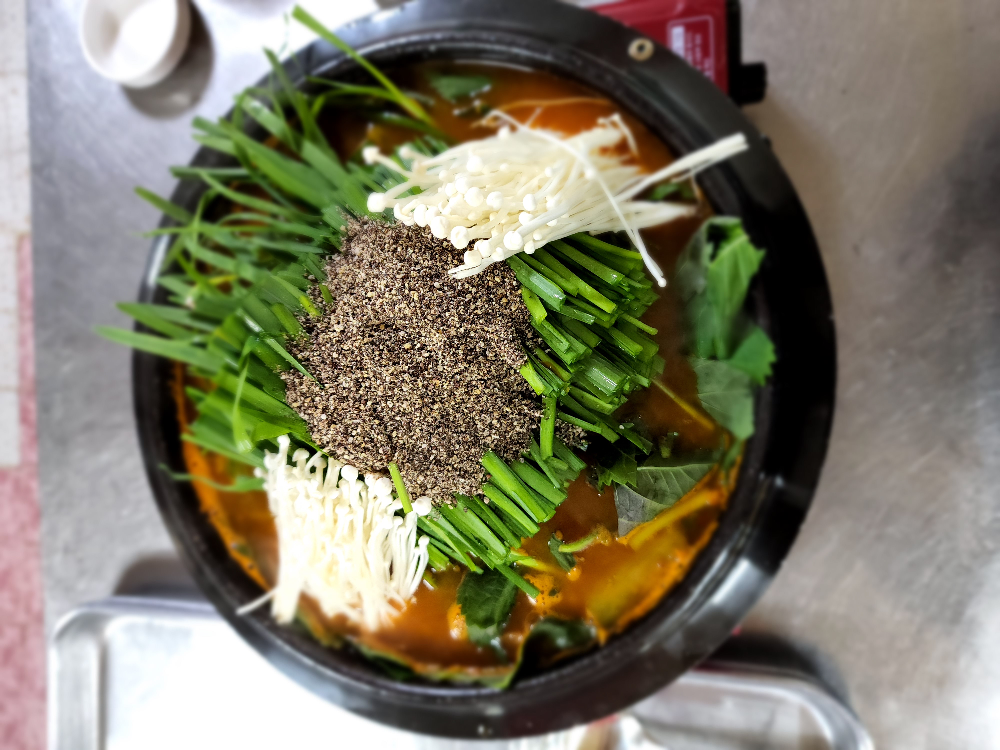 흑염소전골(중)