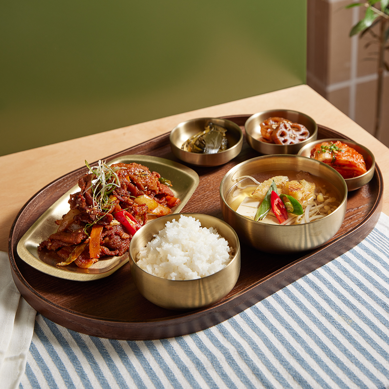 직화제육한상차림