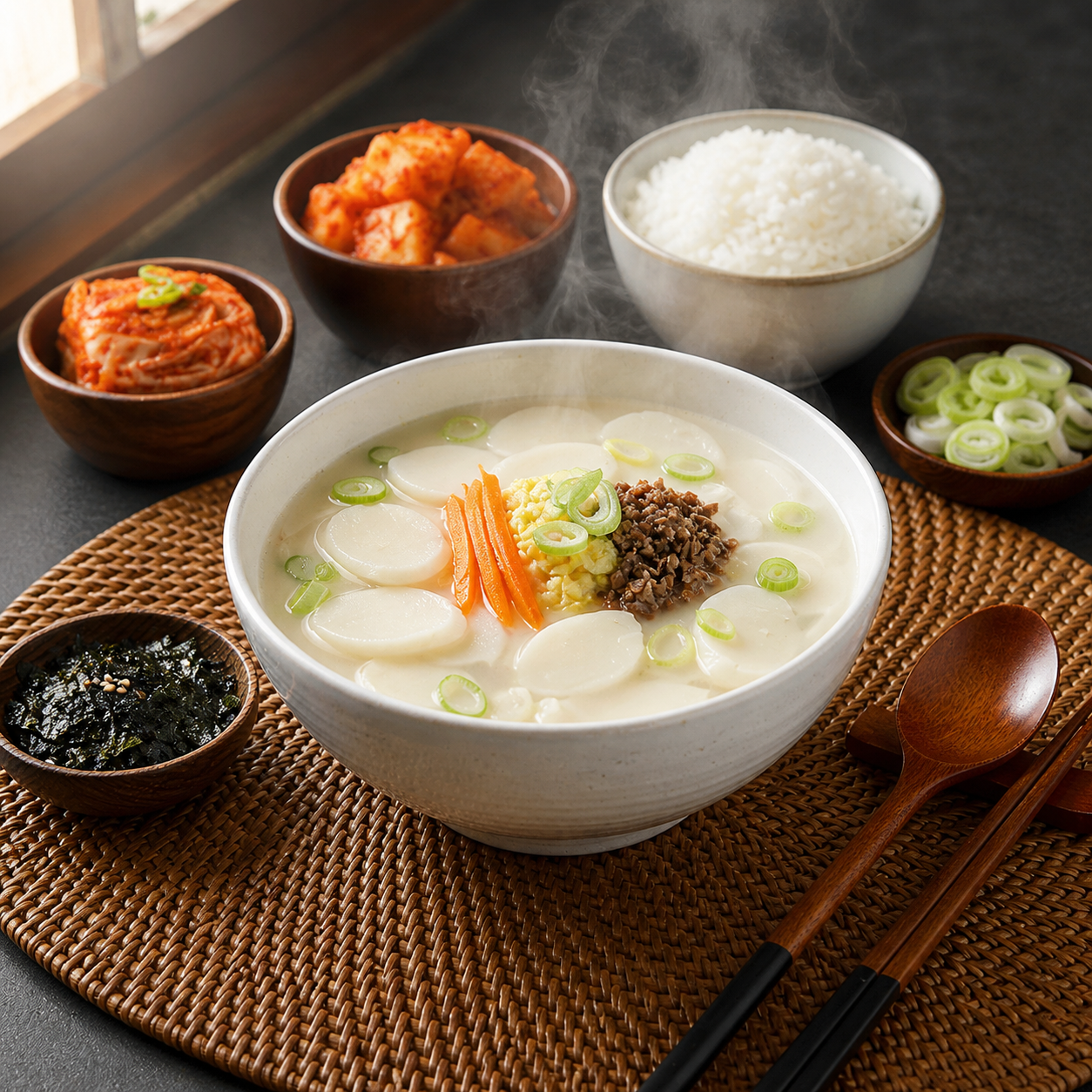 🤍 떡국 설렁탕