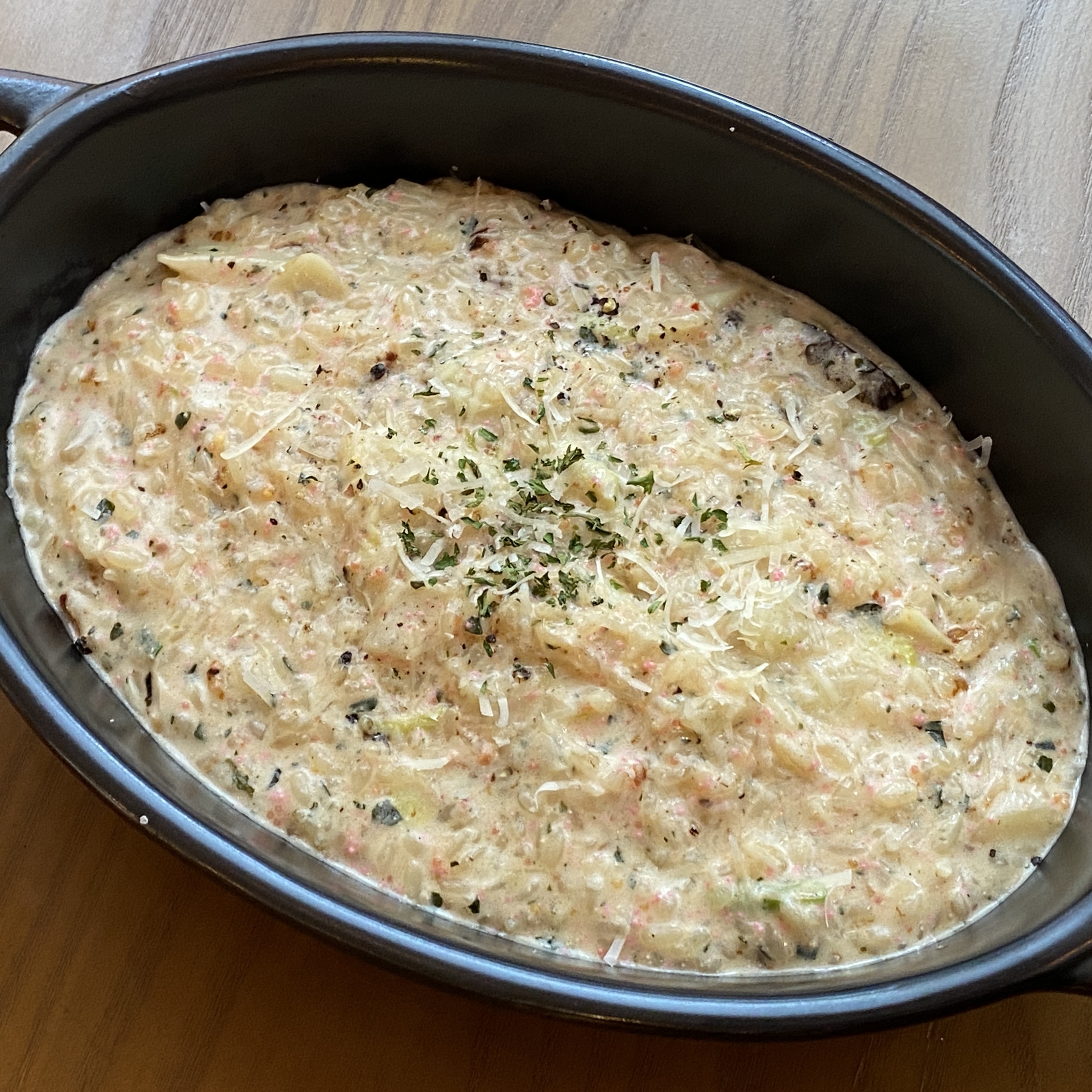 명란날치알크림리조또