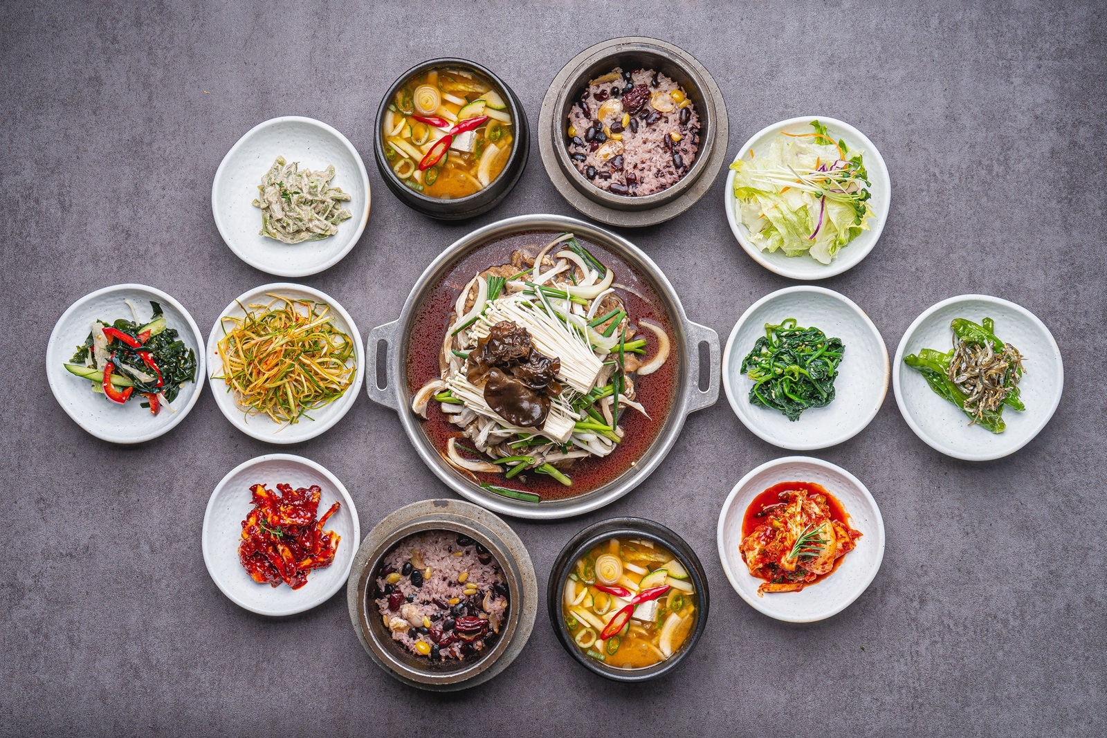 소 불고기 돌솥밥 정식(점심한정)