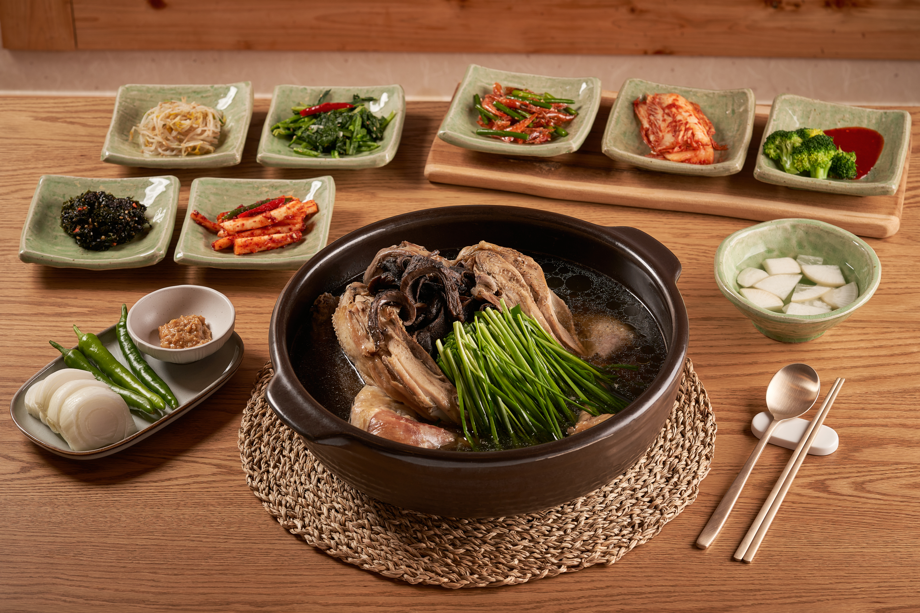 한방토종백숙