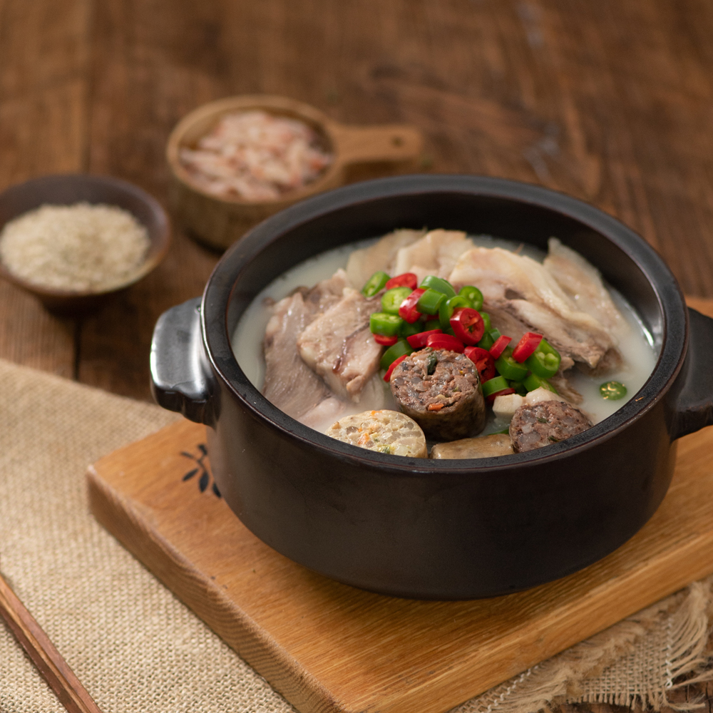 얼큰 전통 순대국