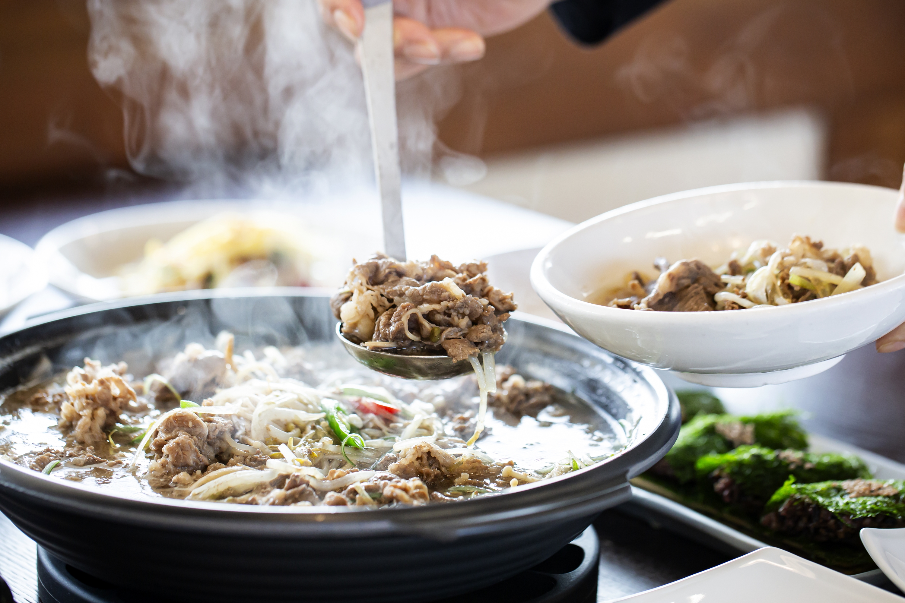 옛날불고기전골