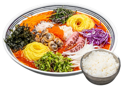 해산물전복물회