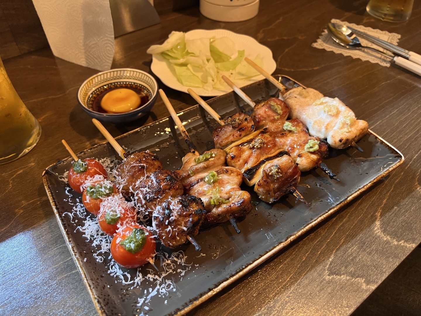 모듬 6종 꼬치구이