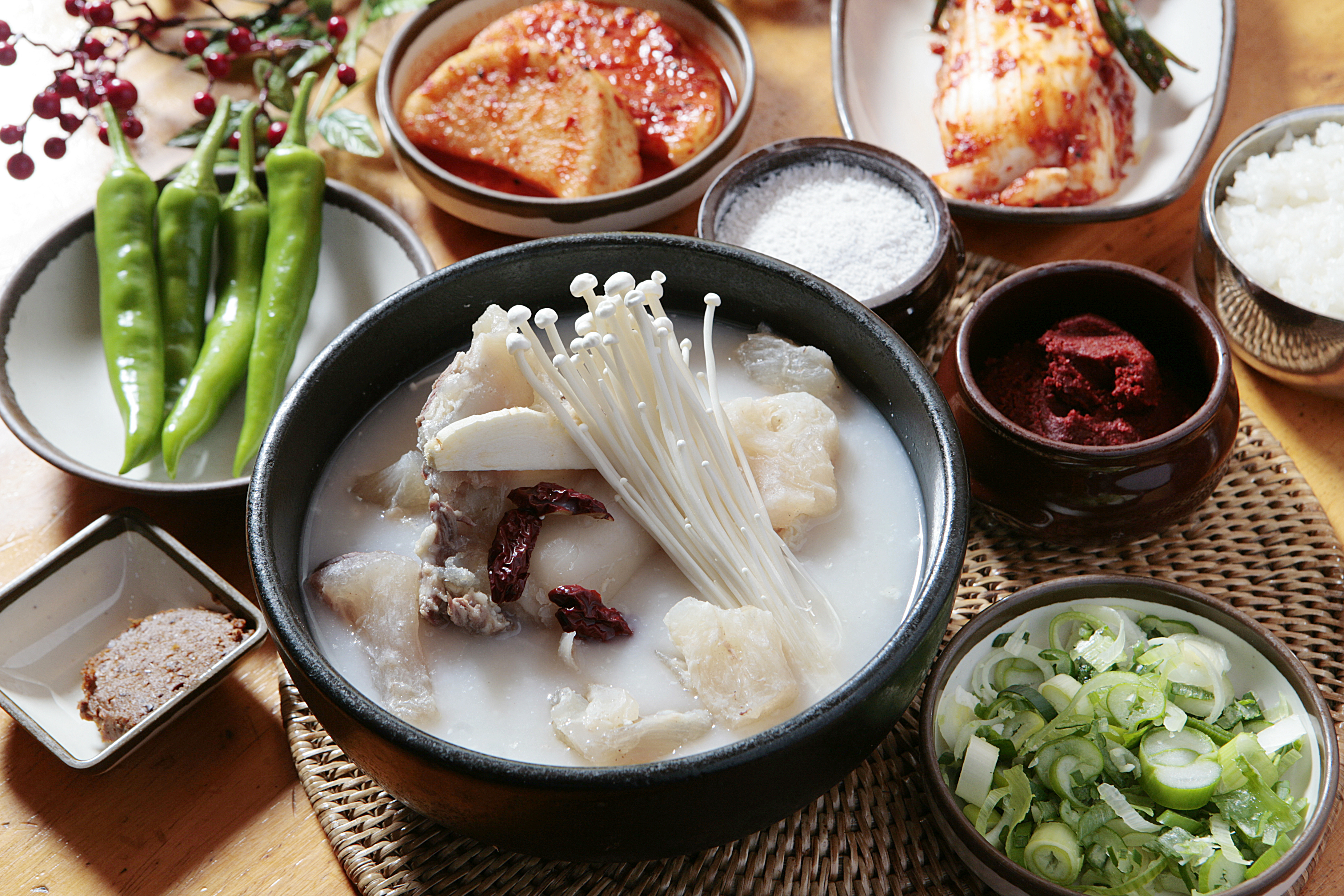 장작불곰탕