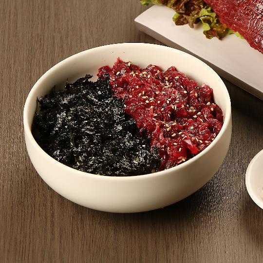 함평식 육회비빔밥(고추장 양념)