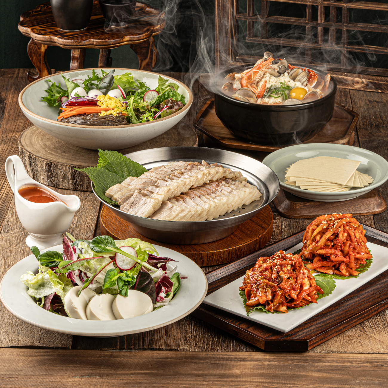 한티재세트 (중)