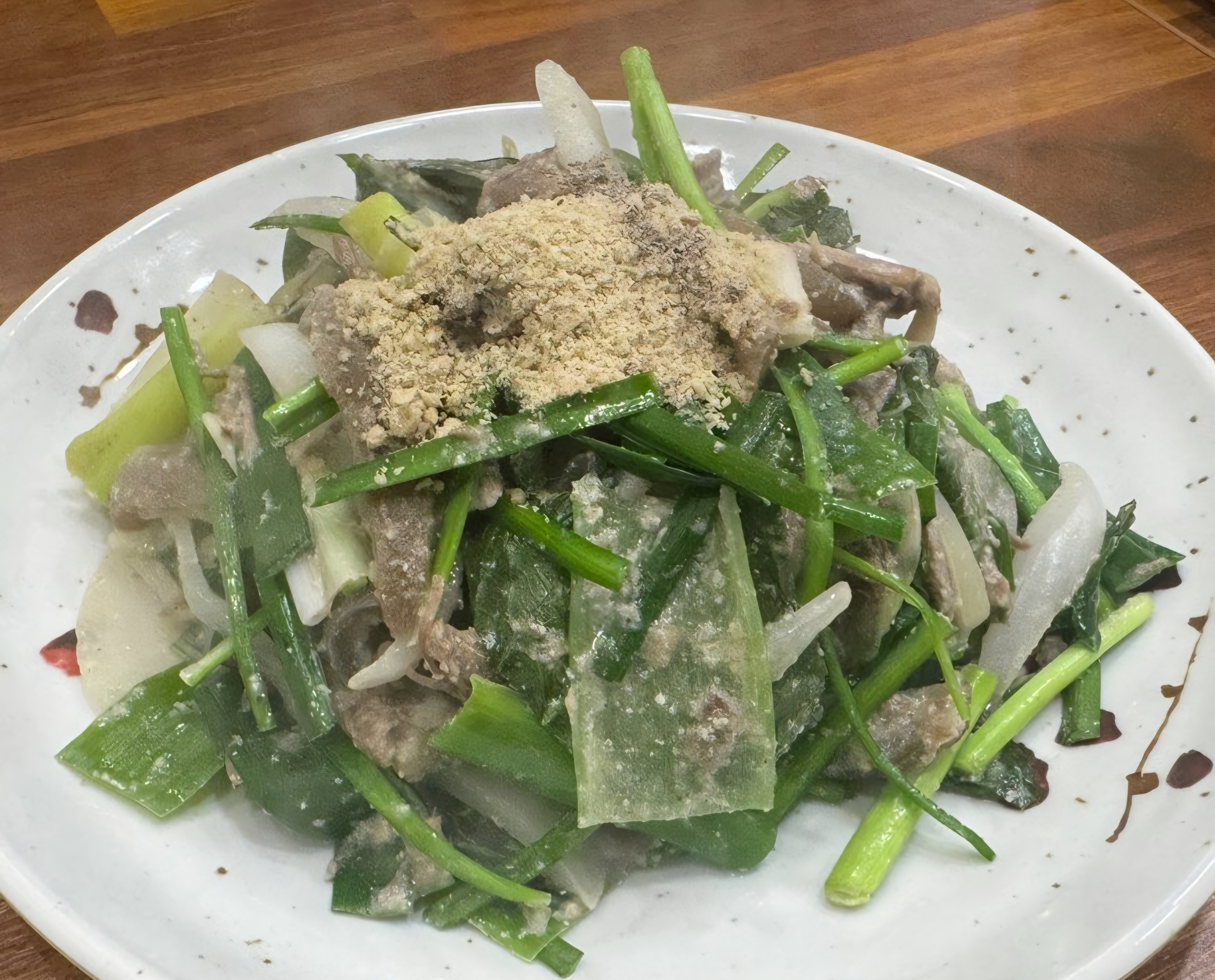 백무침 한접시