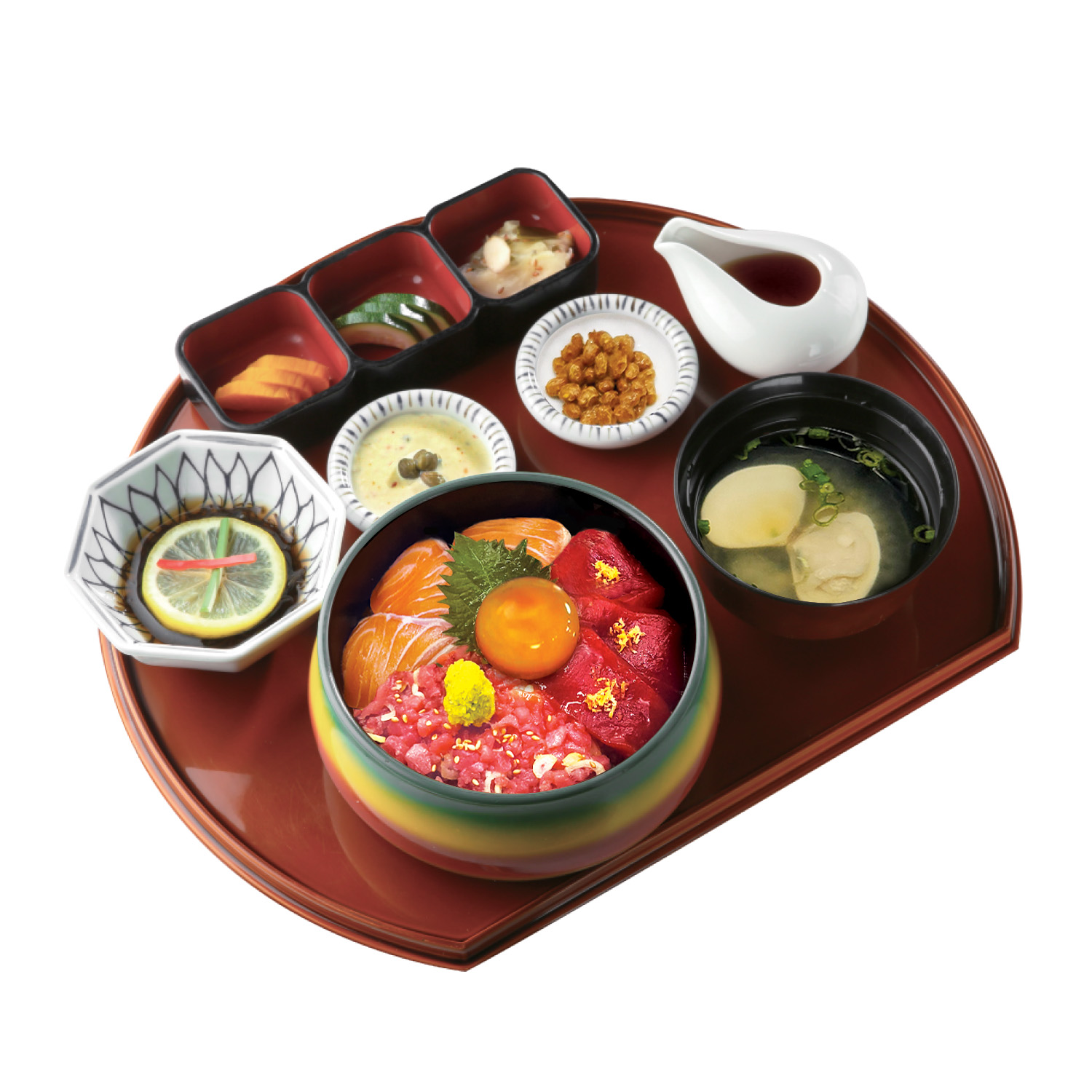 참치 + 연어 + 네기도로
