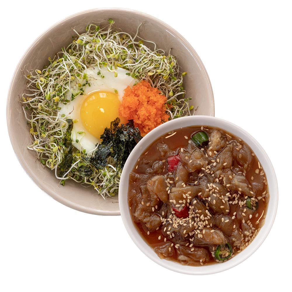 (점심특선)꽃게순살간장비빔밥