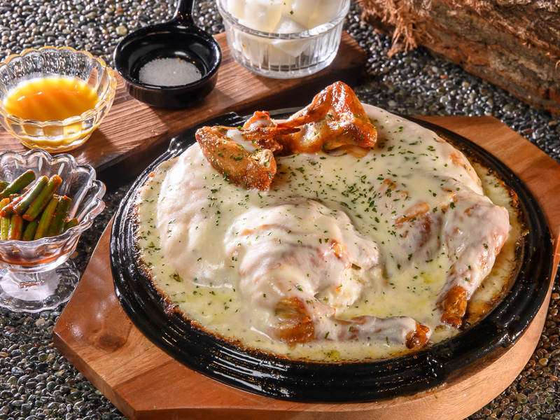 치즈폭탄통닭(한마리)