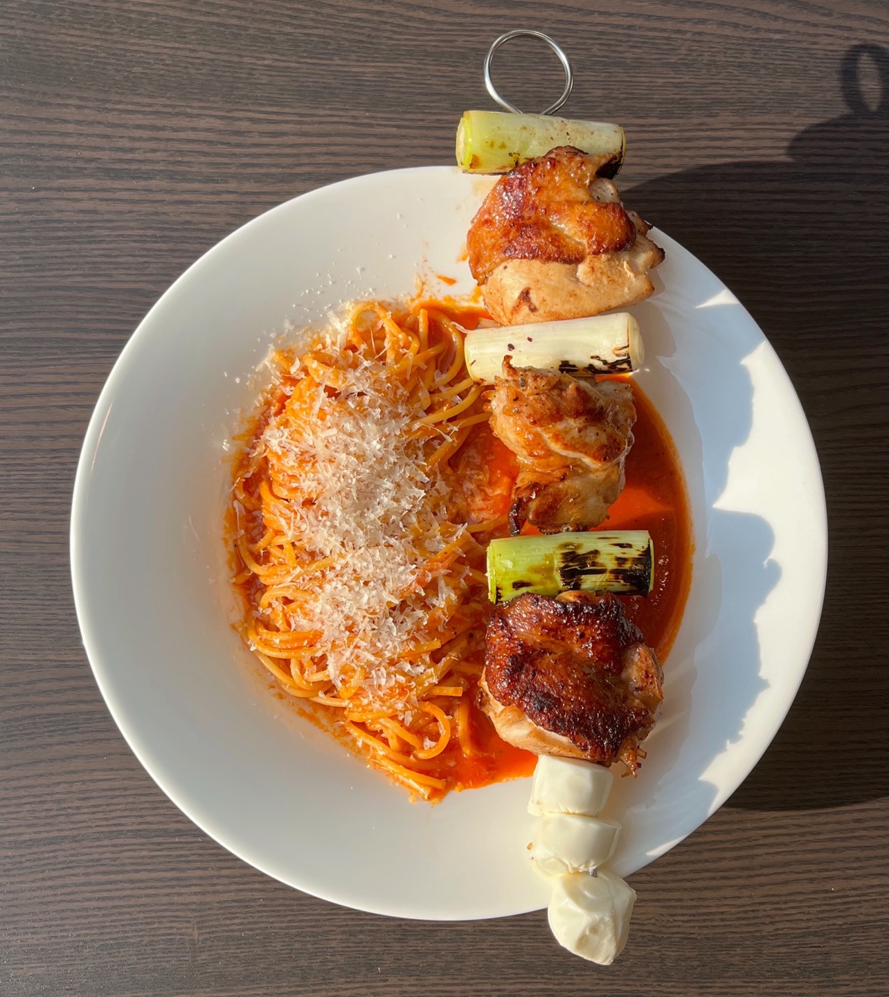 치킨 토마토 파스타