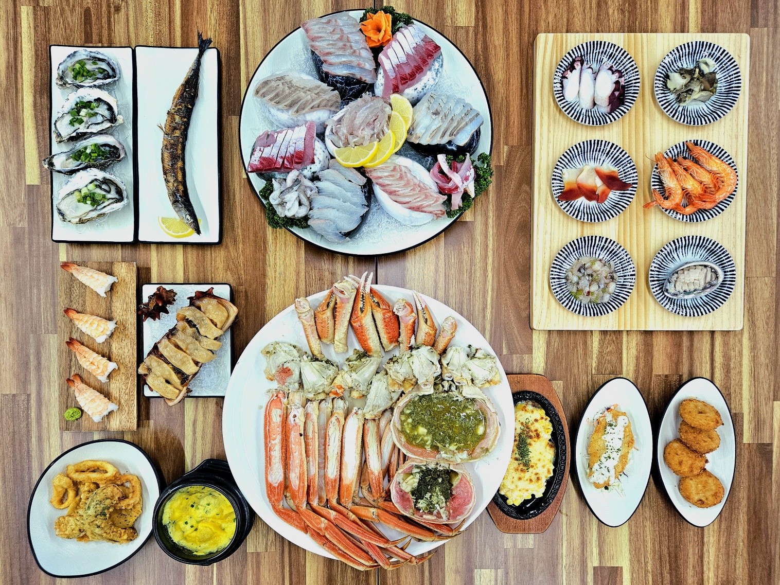 대게1kg+모듬회(소)