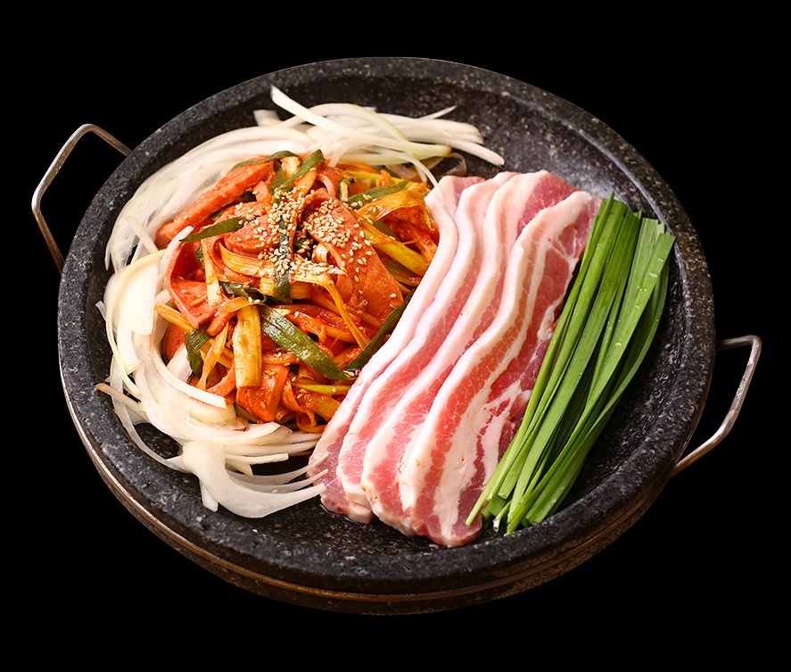 삼겹살부대볶음(1인분)
