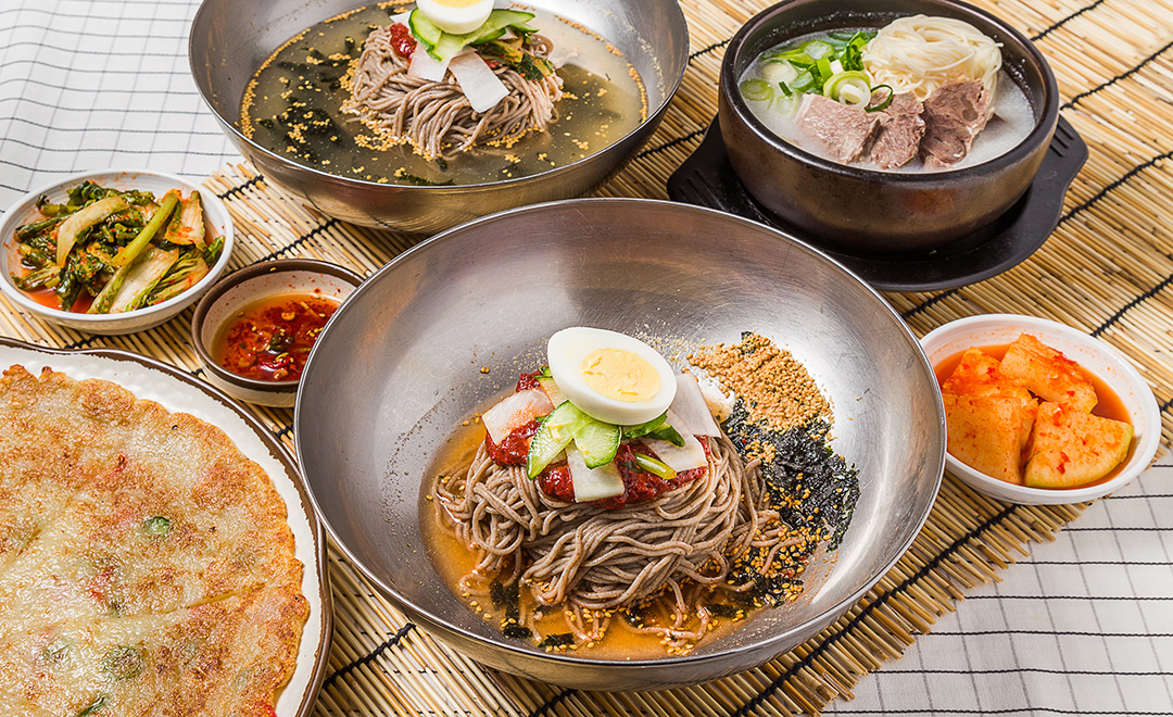 비빔막국수