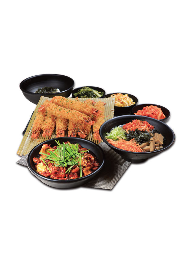 B셋트 (덮밥 +왕새우