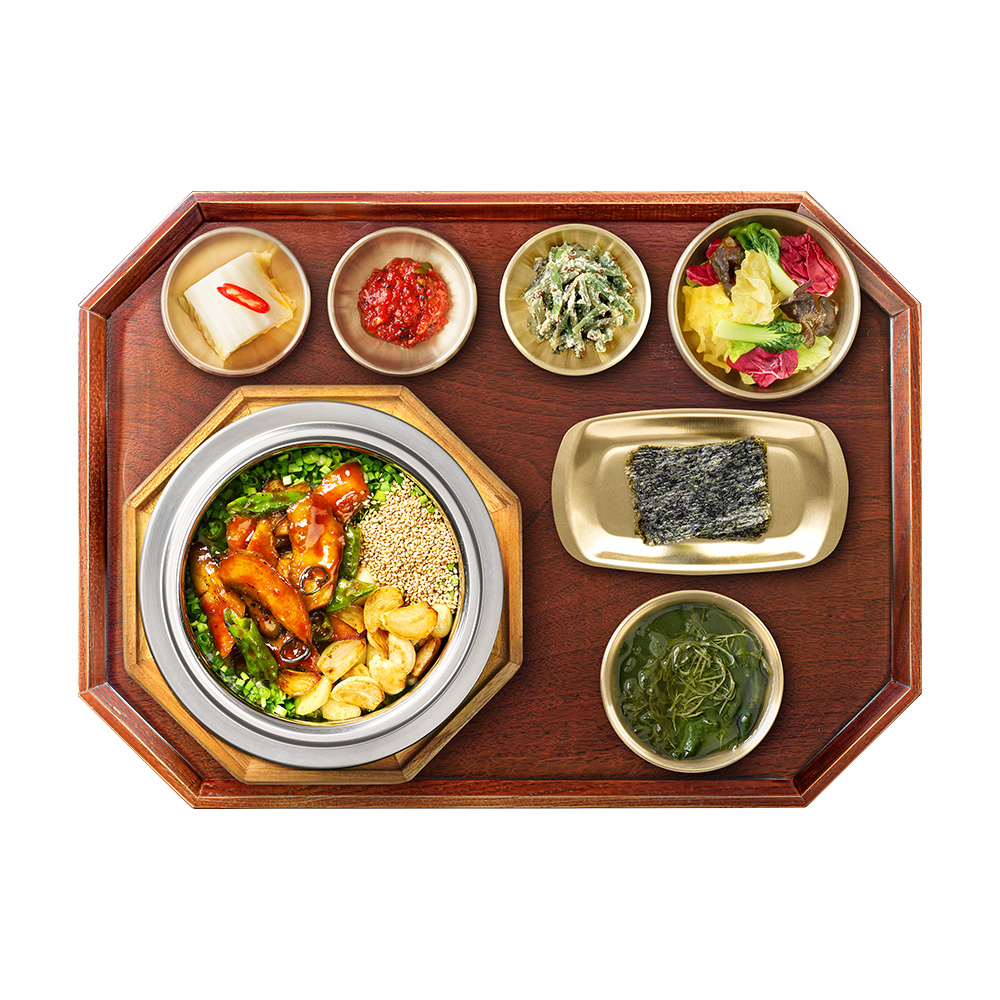 항정살 솥밥반상