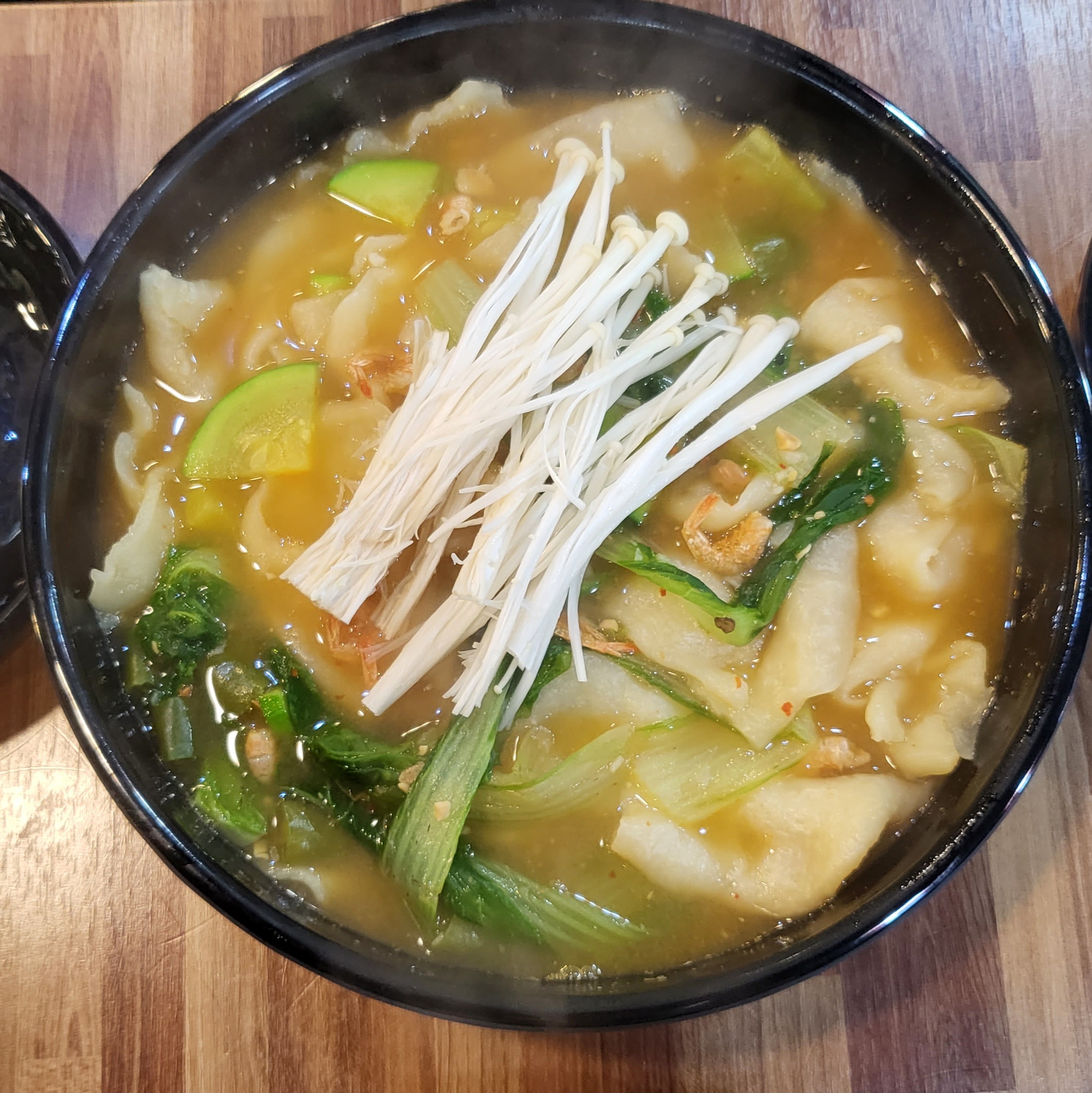 우거지 수제비