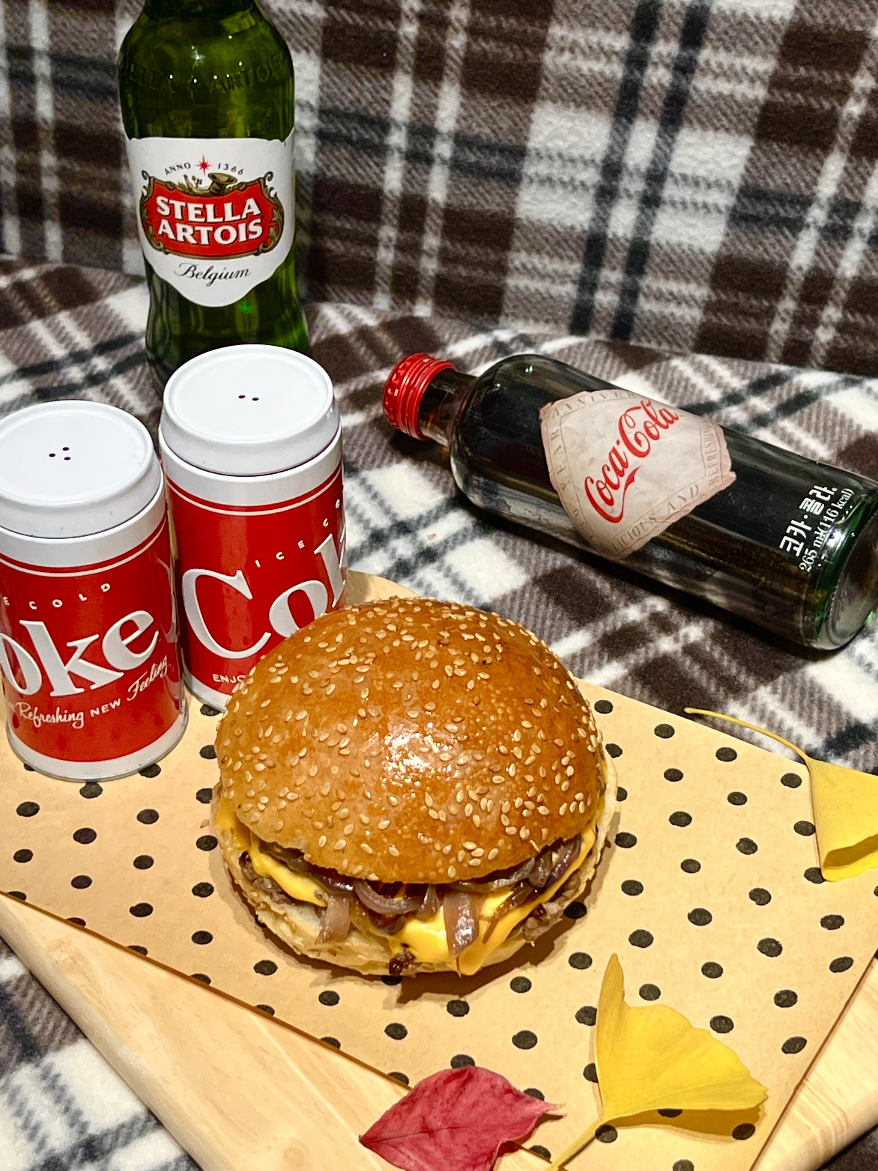 아메리칸 치즈 버거