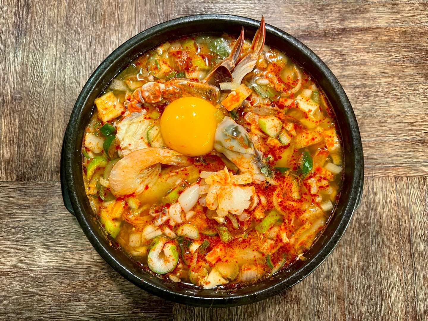해물순두부뚝배기