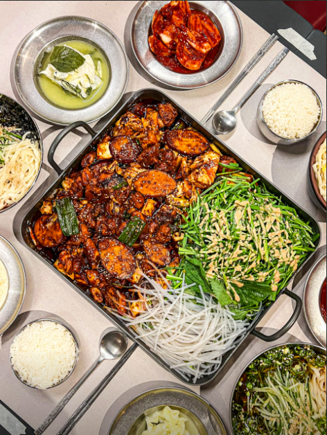 한방 몽촌 닭갈비