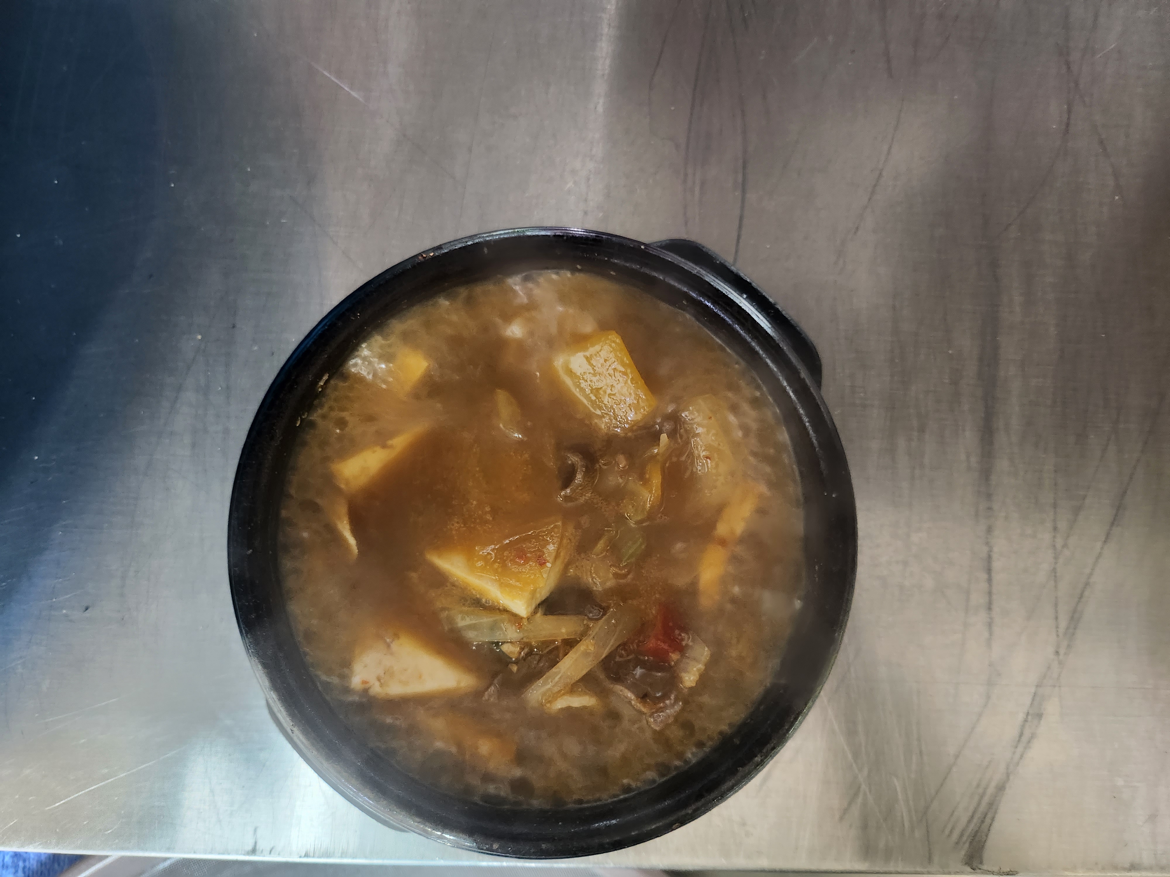 차돌된장찌개